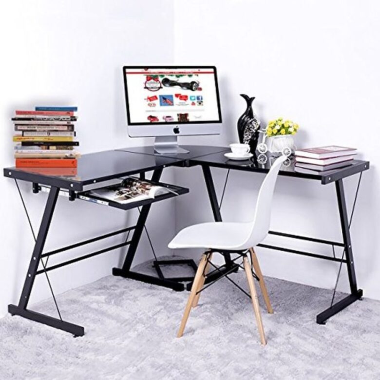 Best Choice Products L-Shape Computer Desk