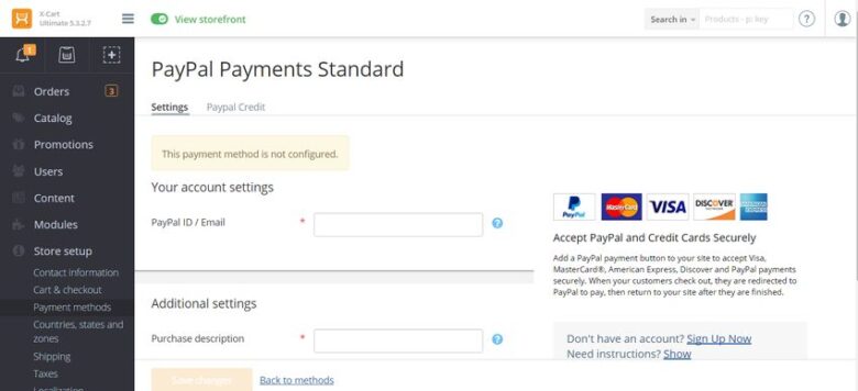 PayPal Payment Standard