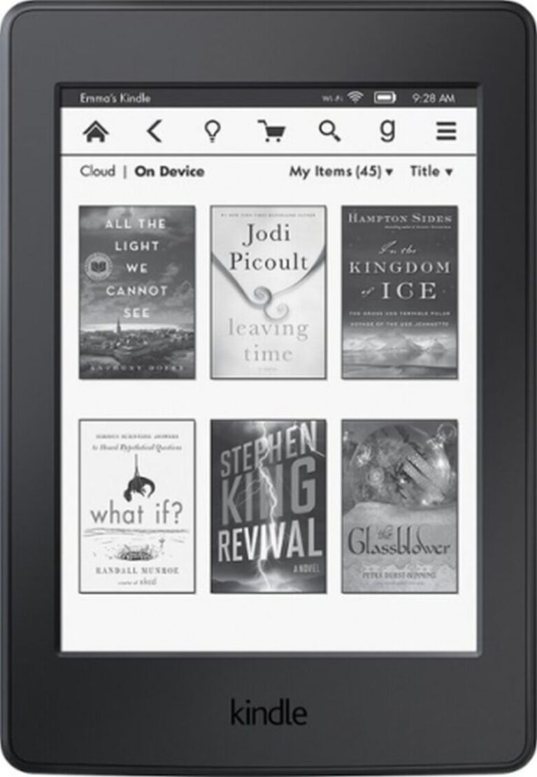 Kindle vs Nook Difference and Comparison Touch Screen Battery Life