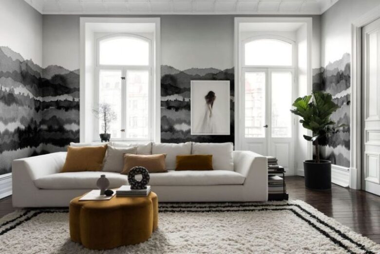  Wallpaper  Ideas  To Brighten Up Your Living  Room  DemotiX