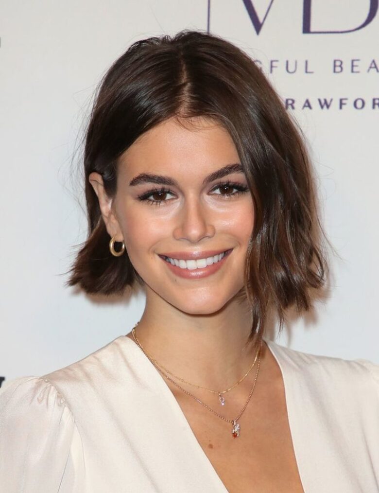 Kaia Gerber Sporting Her Shortest Hairstyle Yet for The End of 2019