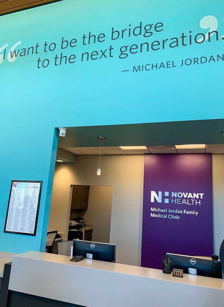 Michael Jordan Donated 7 Million and Opened A Clinic Novant Health