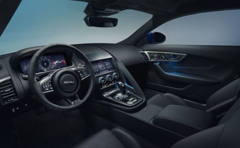 2021 Jaguar F-Type Interior