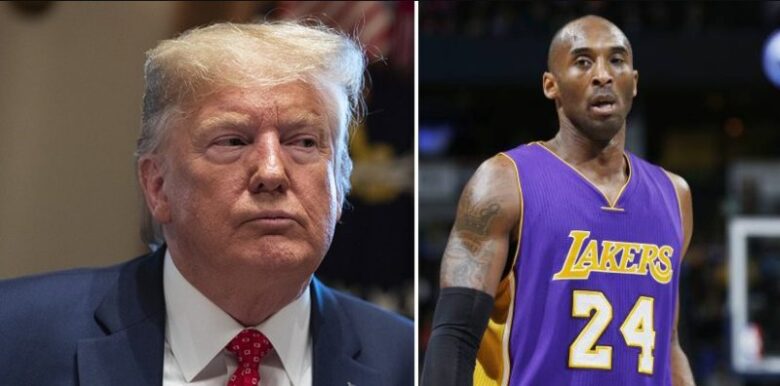 Image result for Kobe Bryant and Donald Trump