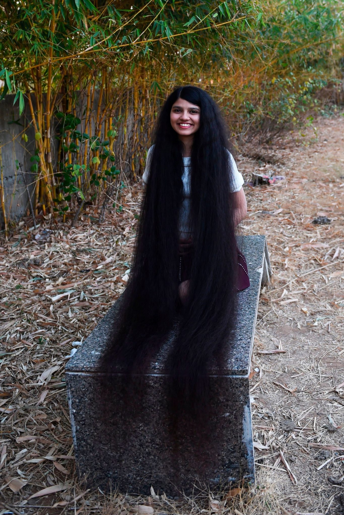 Indian Rapunzel Has The World S Longest Hair 11 Years Without A Haircut Demotix