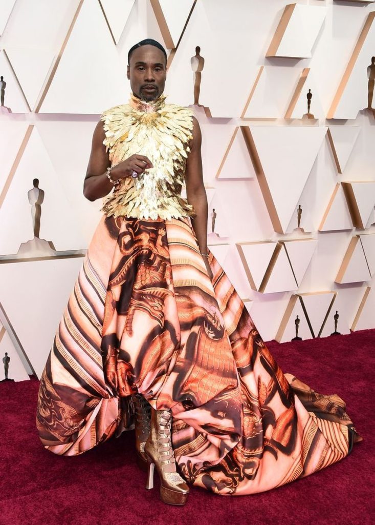 Billy Porter Wears An Unusual Dress and Shoes to the Oscars DemotiX