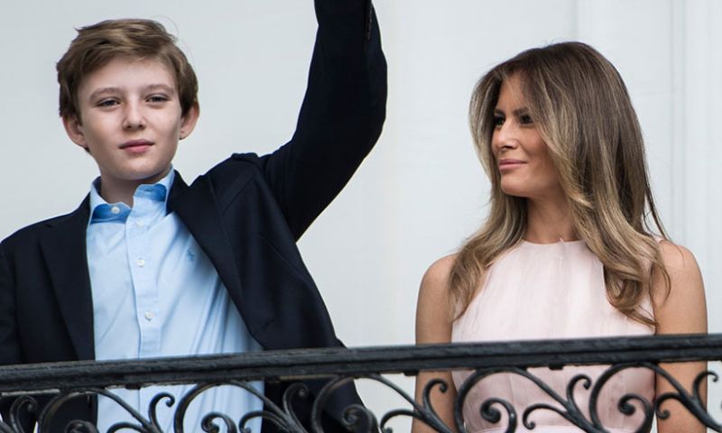 Melania Trump Lied About One Thing Regarding Her Son Barron