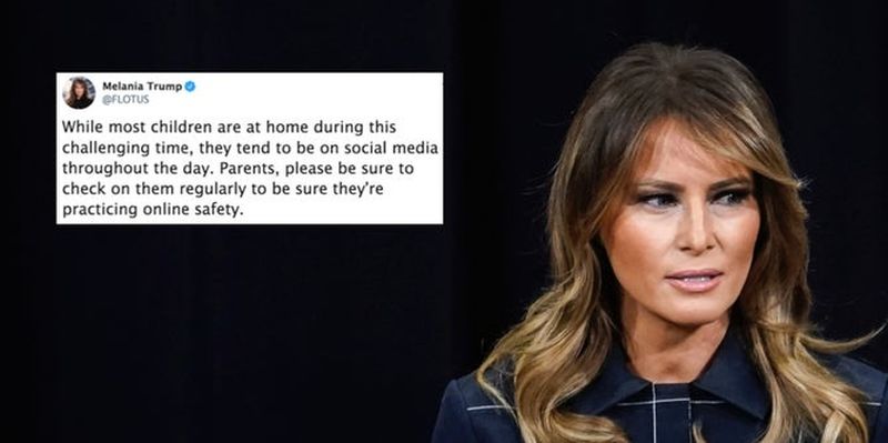 The Hypocrisy Of Melania Trump and Her Be Best Campaign