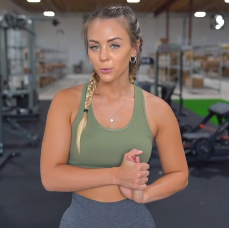 Ashleigh Jordan Treats Her Fans on St. Patrick's Day With a Leg Workout ...