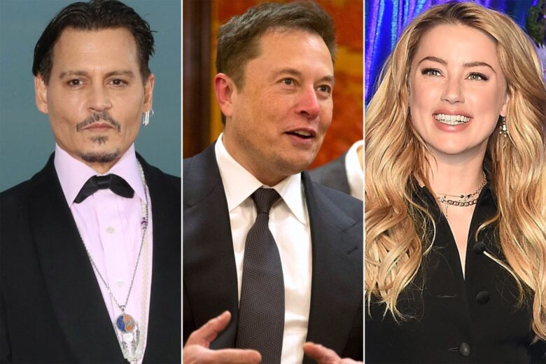 Amber Heard Cuddles Up To Elon Musk In Johnny Depp’s Private Elevator Demotix