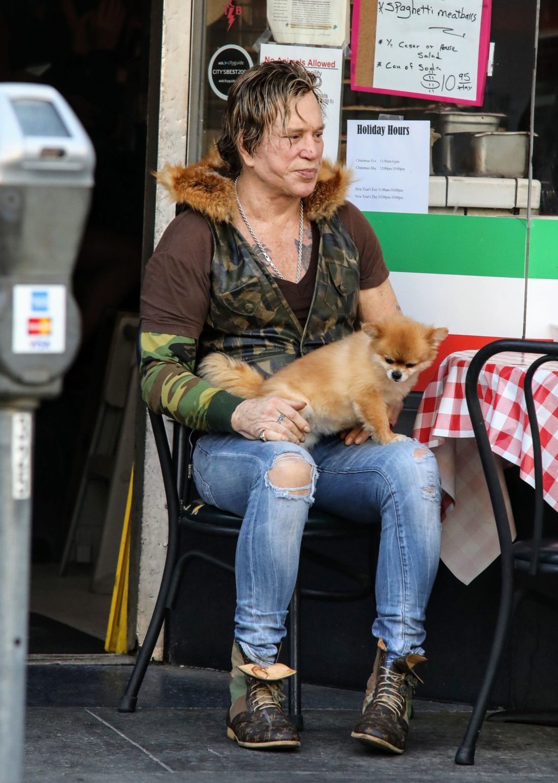 Mickey Rourke's Face Is Destroyed by Too Many Botched Plastic Surgeries