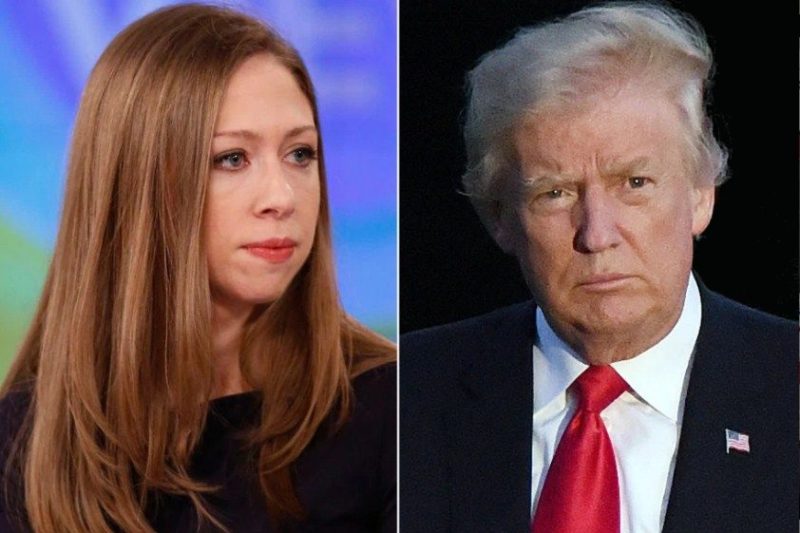 Chelsea Clinton is Furious With President Donald Trump!