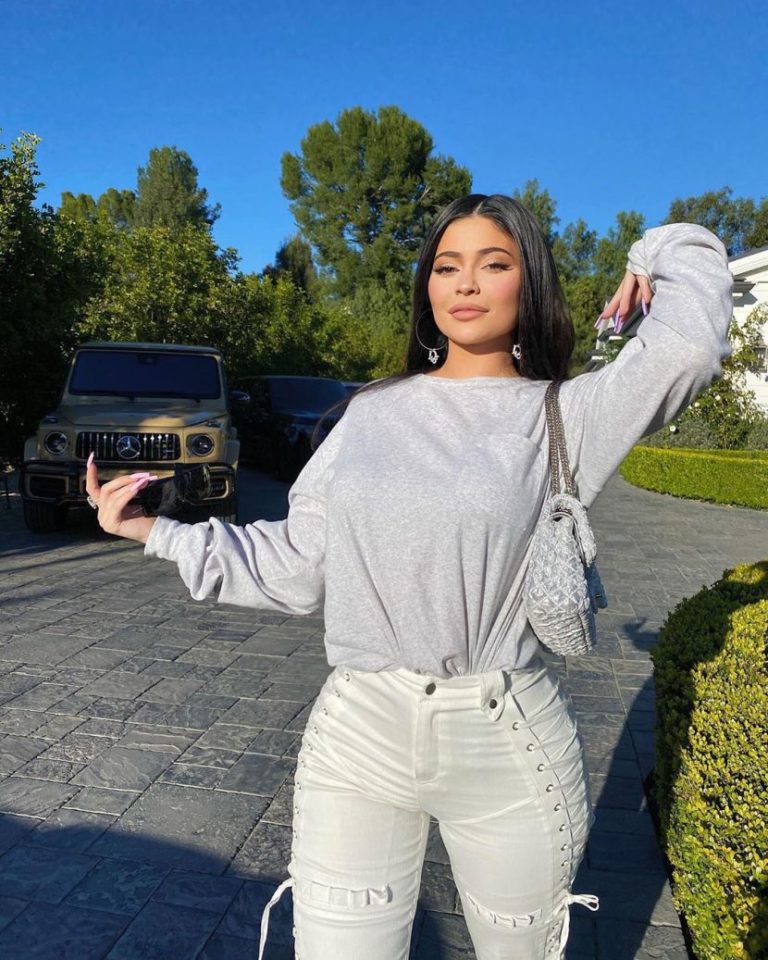 Kylie Jenner Shows Off Her Backyard Garden - DemotiX