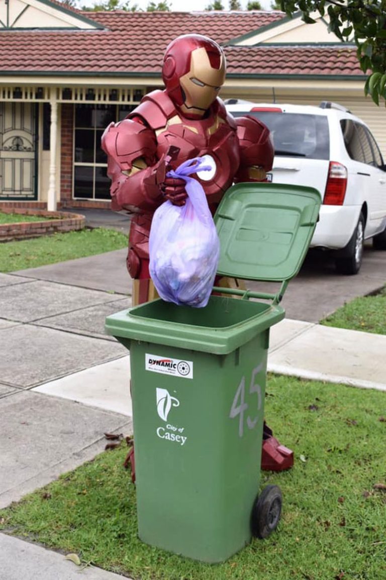 These Australians Made The Most of Taking Their Bins Out in Isolation