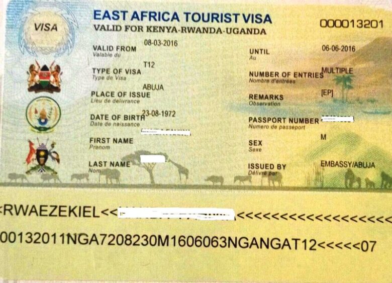 requirements for tourist visa to kenya