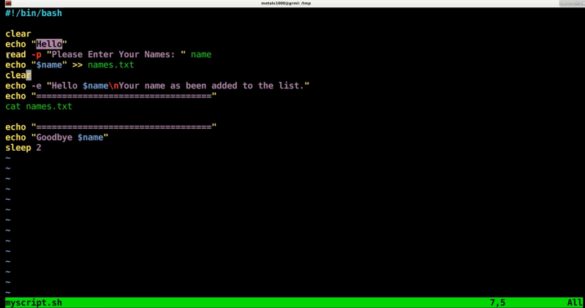 Get Started With Shell Scripting on Linux - Demotix.com