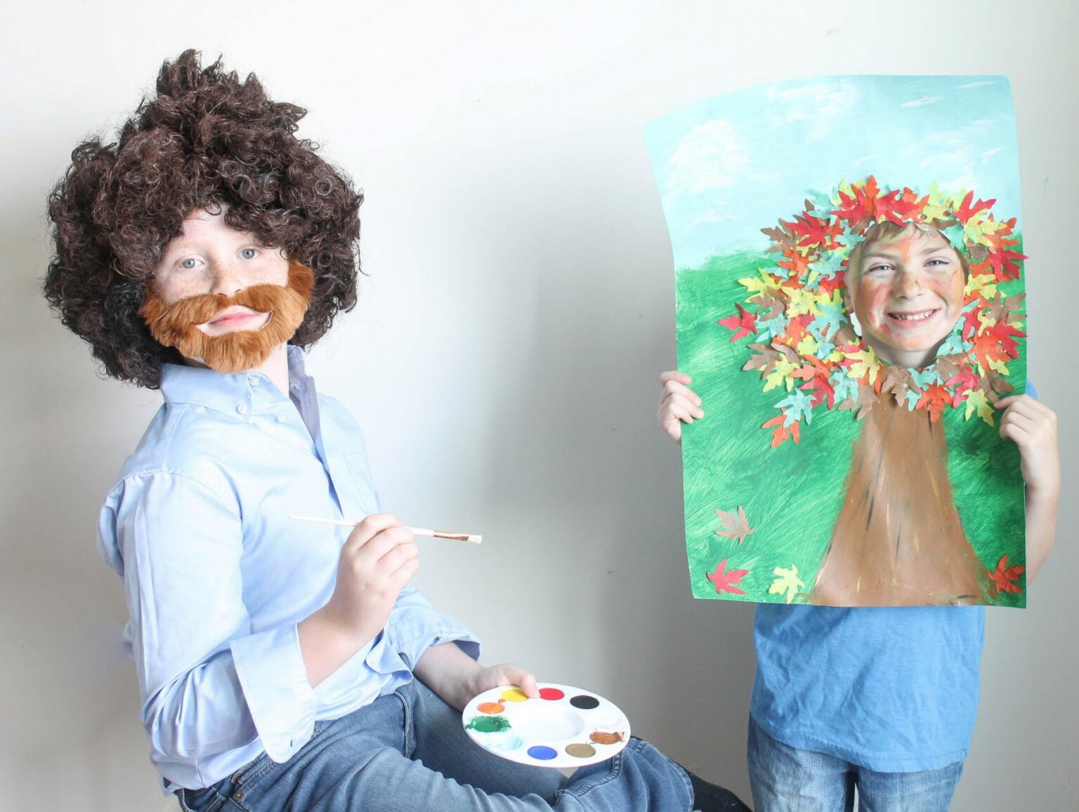 5. Bob Ross and a Painting.