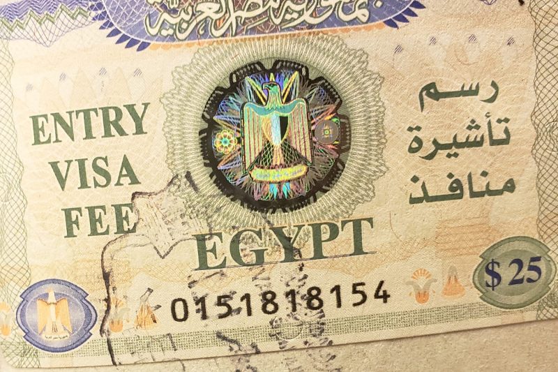 travel to egypt with canadian passport