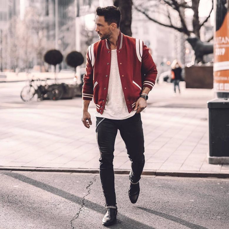 How to Wear a Varsity Jacket With Style - 2024 Guide - DemotiX
