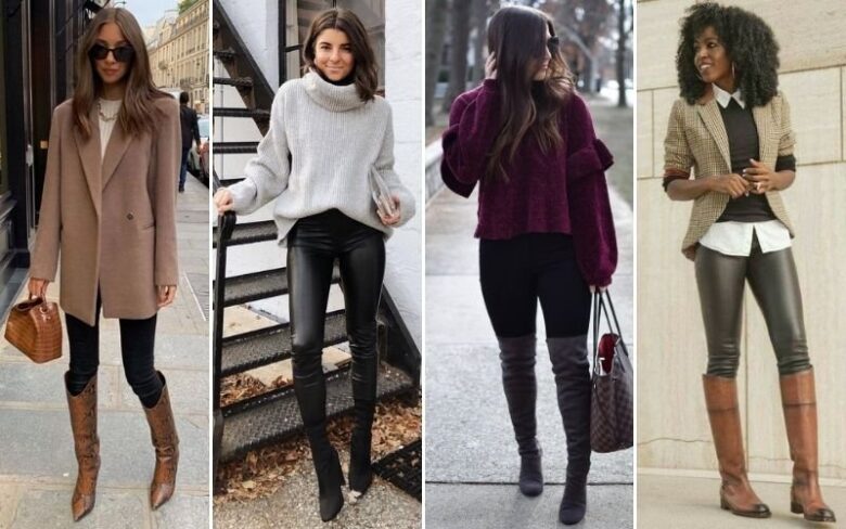 8 Tips on How To Mix And Match Knee-High Boots With Your Clothes ...