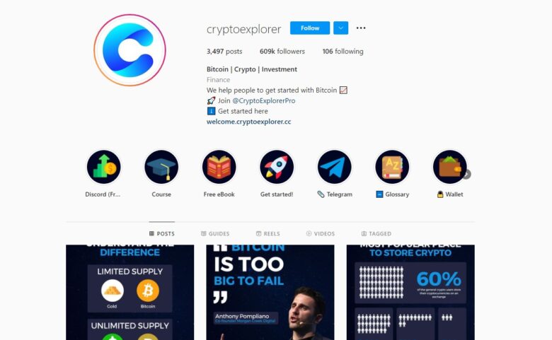 crypto.com instagram