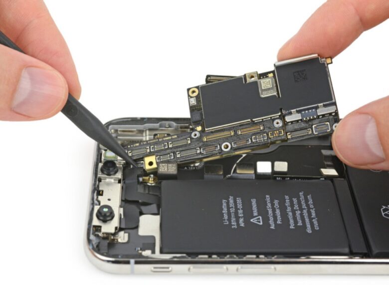 remove component out of cell phone